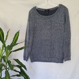 Forever 21 Sweater - Heather Blue- size M